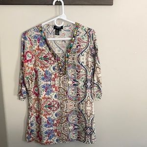 Papillon design blouse